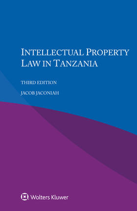Jaconiah | Intellectual Property Law in Tanzania | Buch | 978-94-035-4821-0 | sack.de