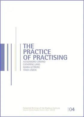 Cervino / Lettberg / Lisboa |  The Practice of the Practising | eBook | Sack Fachmedien