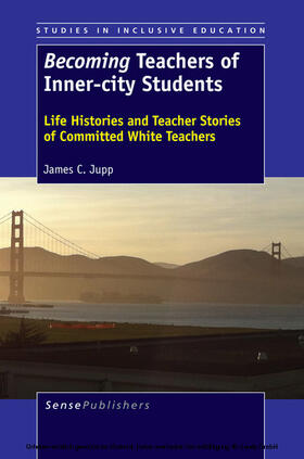 C. Jupp |  Becoming Teachers of Inner-city Students | eBook | Sack Fachmedien