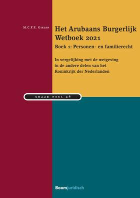 Gielen | Het Arubaans Burgerlijk Wetboek 2021 Boek 1: Personen- en familierecht | Buch | 978-94-6212-678-7 | sack.de