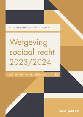 Heerma van Voss |  Wetgeving sociaal recht 2023/2024 | Buch |  Sack Fachmedien