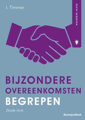 Timmer |  Bijzondere overeenkomsten begrepen | Buch |  Sack Fachmedien