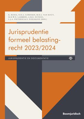 Bozia / Gorissen / Hout |  Jurisprudentie formeel belastingrecht 2023/2024 | Buch |  Sack Fachmedien