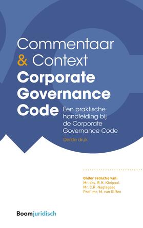 Kleipool / Nagtegaal / Olffen |  Commentaar & Context Corporate Governance Code | Buch |  Sack Fachmedien