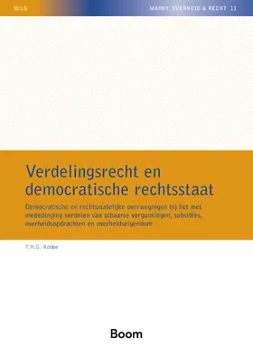 Robbe |  Verdelingsrecht en democratische rechtsstaat | Buch |  Sack Fachmedien