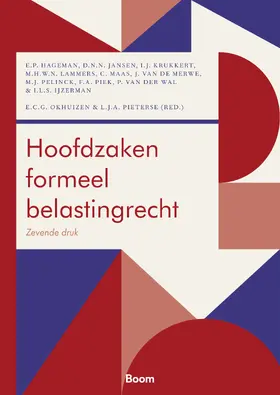 Hageman / Jansen / Krukkert | Hoofdzaken formeel belastingrecht | Buch | 978-94-6212-955-9 | sack.de