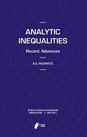 Pachpatte |  Analytic Inequalities | Buch |  Sack Fachmedien