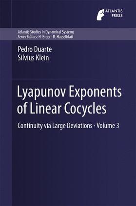 Klein / Duarte |  Lyapunov Exponents of Linear  Cocycles | Buch |  Sack Fachmedien