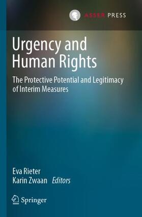 Zwaan / Rieter |  Urgency and Human Rights | Buch |  Sack Fachmedien