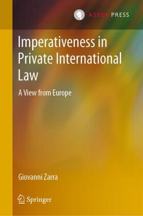 Zarra | Imperativeness in Private International Law | Buch | 978-94-6265-498-3 | sack.de