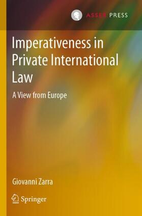 Zarra | Imperativeness in Private International Law | Buch | 978-94-6265-501-0 | sack.de