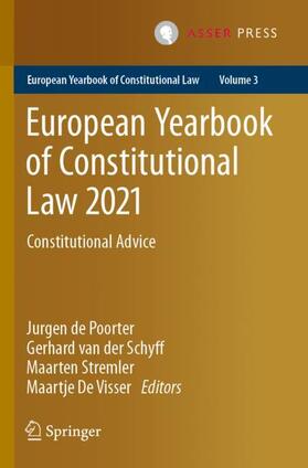 de Poorter / De Visser / van der Schyff |  European Yearbook of Constitutional Law 2021 | Buch |  Sack Fachmedien