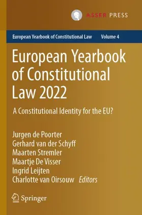 de Poorter / van der Schyff / van Oirsouw |  European Yearbook of Constitutional Law 2022 | Buch |  Sack Fachmedien