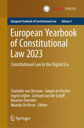 van Oirsouw / de Poorter / De Visser |  European Yearbook of Constitutional Law 2023 | Buch |  Sack Fachmedien