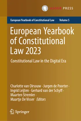 van Oirsouw / de Poorter / Leijten |  European Yearbook of Constitutional Law 2023 | eBook | Sack Fachmedien