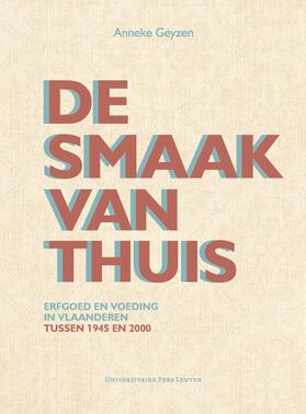 Geyzen |  De smaak van thuis | Buch |  Sack Fachmedien