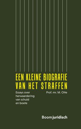 Otte |  Een kleine biografie van het straffen | Buch |  Sack Fachmedien