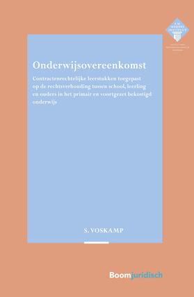 Voskamp |  Onderwijsovereenkomst | Buch |  Sack Fachmedien