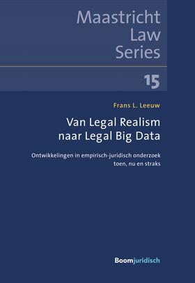 Leeuw |  Van Legal Realism naar Legal Big Data | Buch |  Sack Fachmedien