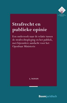 Noyon | Strafrecht en publieke opinie | Buch | 978-94-6290-978-6 | sack.de