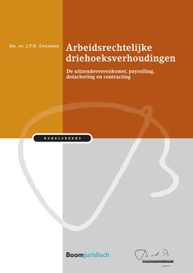 Zwemmer | Arbeidsrechtelijke driehoeksverhoudingen | Buch | 978-94-6290-988-5 | sack.de
