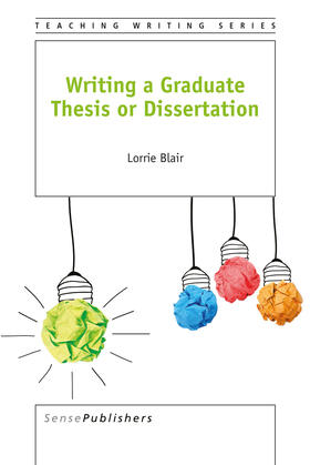 Blair |  Writing a Graduate Thesis or Dissertation | eBook | Sack Fachmedien