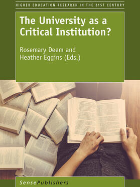 Deem / Eggins |  The University as a Critical Institution? | eBook | Sack Fachmedien