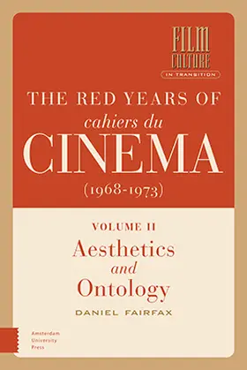 Fairfax |  The Red Years of Cahiers du cinema (1968-1973) | Buch |  Sack Fachmedien