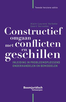 Verbeke / Vervaeke |  Constructief omgaan met conflicten en geschillen | Buch |  Sack Fachmedien