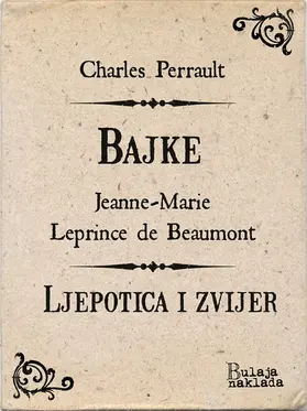 Perrault / Leprince de Beaumont |  Bajke | eBook | Sack Fachmedien