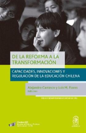 Carrasco |  De la reforma a la transformación | eBook | Sack Fachmedien
