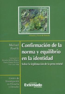 Pawlik |  Confirmación de la norma y equilibrio en la identidad | eBook | Sack Fachmedien