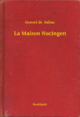 Balzac |  La Maison Nucingen | eBook | Sack Fachmedien