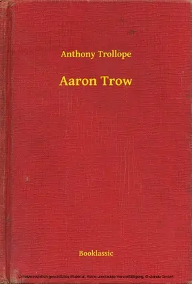 Trollope |  Aaron Trow | eBook | Sack Fachmedien