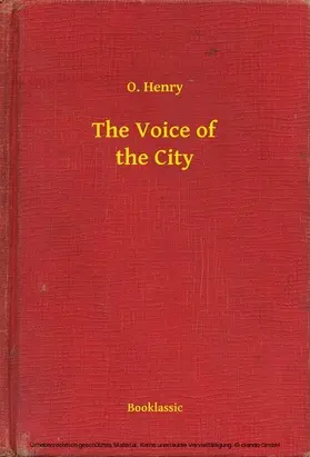 Henry |  The Voice of the City | eBook | Sack Fachmedien