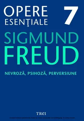 Freud |  Opere esen¿iale vol 7 - Nevroza, psihoza, perversiune | eBook | Sack Fachmedien