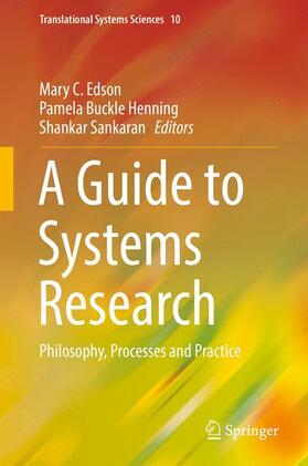 Edson / Sankaran / Buckle Henning |  A Guide to Systems Research | Buch |  Sack Fachmedien