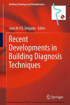 Delgado |  Recent Developments in Building Diagnosis Techniques | eBook | Sack Fachmedien