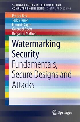Bas / Furon / Mathon |  Watermarking Security | Buch |  Sack Fachmedien