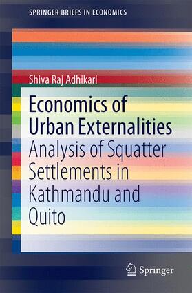 Adhikari |  Economics of Urban Externalities | Buch |  Sack Fachmedien