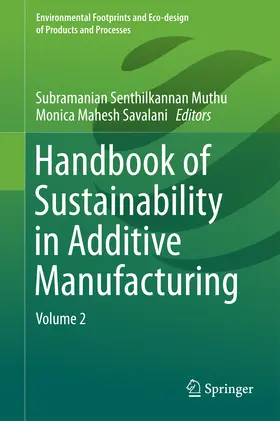 Muthu / Savalani |  Handbook of Sustainability in Additive Manufacturing | eBook | Sack Fachmedien