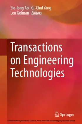 Ao / Yang / Gelman | Transactions on Engineering Technologies | E-Book | sack.de