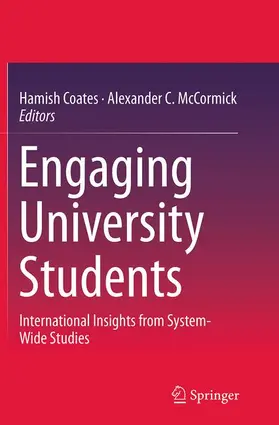 McCormick / Coates |  Engaging University Students | Buch |  Sack Fachmedien