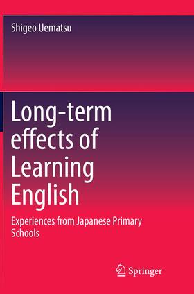 Uematsu |  Long-term effects of Learning English | Buch |  Sack Fachmedien