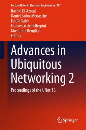 El-Azouzi / Menasche / Benjillali |  Advances in Ubiquitous Networking 2 | Buch |  Sack Fachmedien