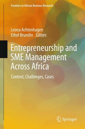 Brundin / Achtenhagen |  Entrepreneurship and SME Management Across Africa | Buch |  Sack Fachmedien