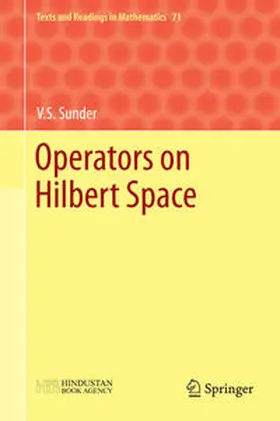 Sunder |  Operators on Hilbert Space | eBook | Sack Fachmedien