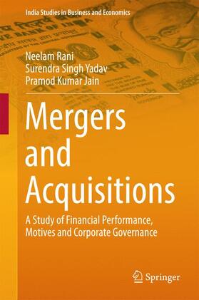 Rani / Jain / Yadav |  Mergers and Acquisitions | Buch |  Sack Fachmedien