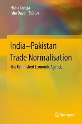 Dayal / Taneja |  India-Pakistan Trade Normalisation | Buch |  Sack Fachmedien