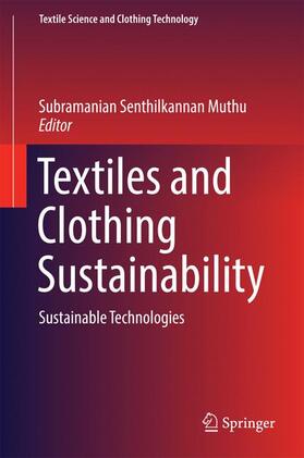 Muthu |  Textiles and Clothing Sustainability | Buch |  Sack Fachmedien